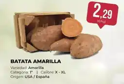 SPAR Gran Canaria Origen - batata amarilla oferta