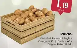 SPAR Gran Canaria Origen - papas oferta