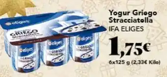 Gadis Ifa eliges - yogur griego stracciatella oferta