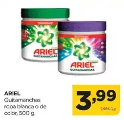 Alimerka Ariel - quitamanchas ropa blanca o de color oferta