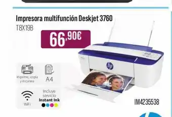 Impresora Multifunción Deskjet 3760