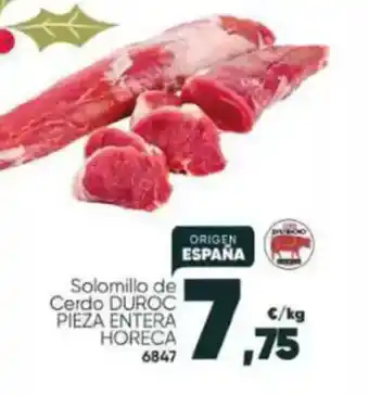 Family Cash Solomillo de cerdo duroc pieza entera oferta