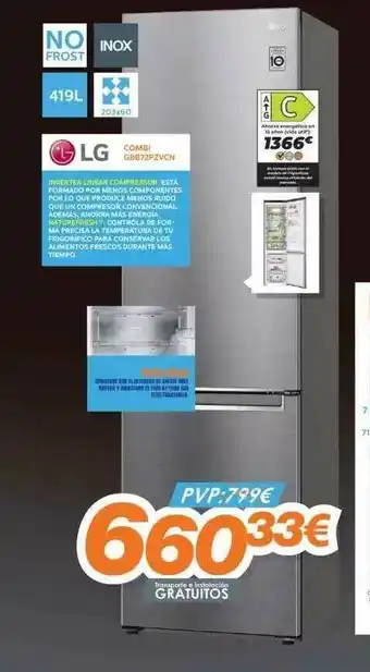 Pascual Martí Lg Combi C8b72pzvcn oferta