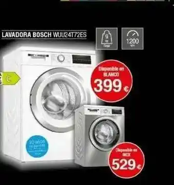 Milar Lavadora Bosch Wuu24t72es oferta