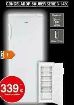 Milar Congelador Sauber Serie 3-143c oferta