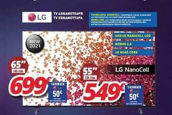 Mi electro Lg Tv 65nano756pr Tv 55nano776pa oferta