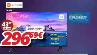 Mi electro Mi Xiaomi Tv Mi P1 oferta