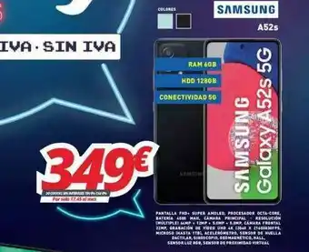 Mi electro Samsung A52s oferta