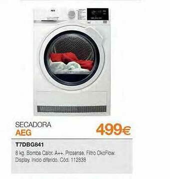 Expert Secadora Aeg T7dbg841 oferta