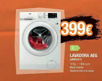 Expert Lavadora Aeg L6fbi147p oferta