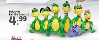 HiperDino Peluches Familia Dino oferta