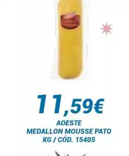 Dialsur Cash & Carry Aoeste medallon mousse pato oferta