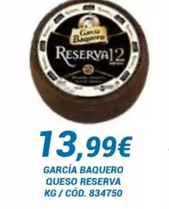 Dialsur Cash & Carry García baquero queso reserva oferta