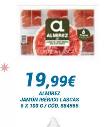 Dialsur Cash & Carry Almirez jamón ibérico lascas oferta