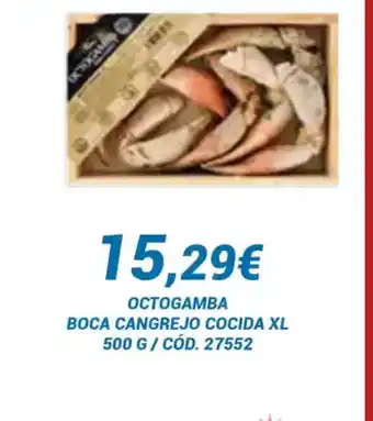 Dialsur Cash & Carry Octogamba boca cangrejo cocida oferta