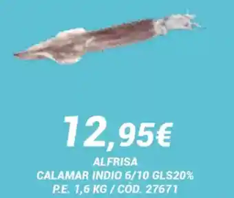 Dialsur Cash & Carry Alfrisa calamar indio oferta