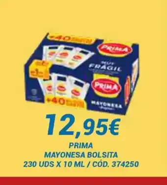 Dialsur Cash & Carry PRIMA Mayonesa bolsita oferta