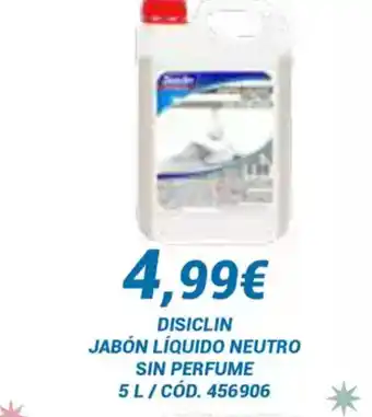 Dialsur Cash & Carry DISICLIN Jabón líquido neutro sin perfume oferta