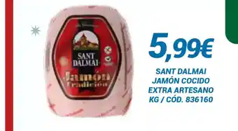 Dialsur Cash & Carry SANT DALMAI Jamón cocido extra artesano oferta