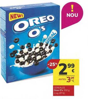 Consum Cereales Oreo O's oferta