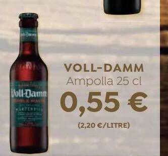 Suma Supermercados Voll-damm oferta