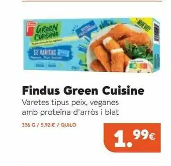 Suma Supermercados Findus Green Cuisine oferta