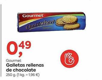 Suma Supermercados Gourmet Galletas Rellenas De Chocolate oferta