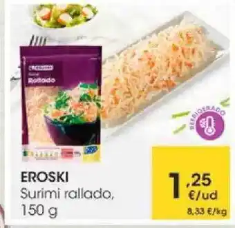 Eroski Eroski Surimi Rallado oferta
