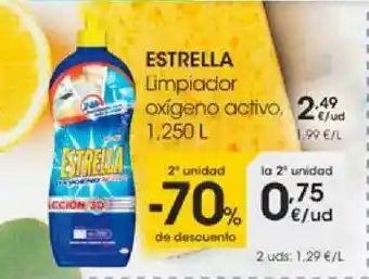 Eroski 2a Unidad -70% De Descuento Estrella Limpiador Oxígeno Activo oferta