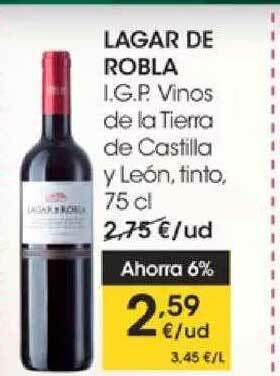 Eroski Lagar De Robla I.g.p. Vinos De La Tierra De Castilla Y León Tinto oferta