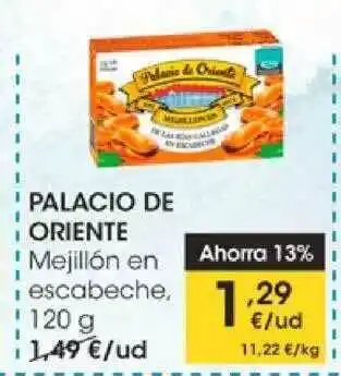 Eroski Palacio De Oriente Mejillón En Escabeche oferta