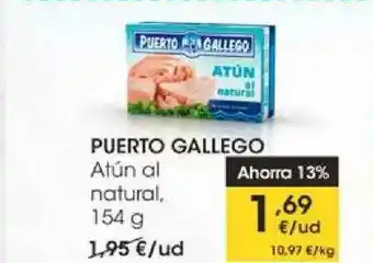 Eroski Puerto Gallego Atún Al Natural oferta