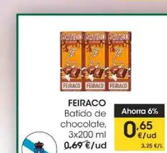 Eroski Feiraco Batido De Chocolate oferta