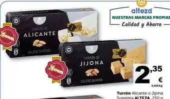 Masymas Alteza - turrón alicante o jijona oferta