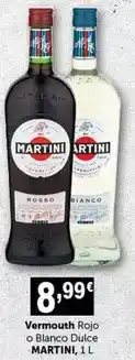 Masymas Martini - vermouth rojo o blanco dulce oferta