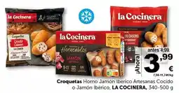 Masymas La cocinera - croquetas horno jamon iberico artesanas cocido o jamon iberico oferta