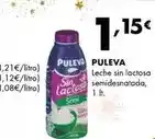 Supermercados Lupa Puleva - leche sin lactosa semidesnatada oferta