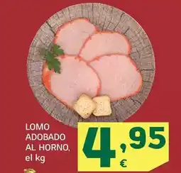 HiperDino Lomo adobado al horno oferta