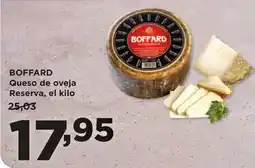 Alimerka Boffard - queso de oveja reserva oferta