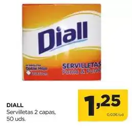 Alimerka Diall - servilletas 2 capas oferta