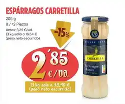 AhorraMas Carretilla - esparragos oferta