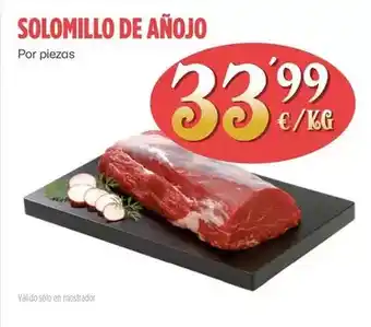 AhorraMas Solomillo de añojo oferta