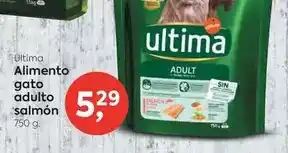 Suma Supermercados Ultima - alimento gato adulto salmón oferta