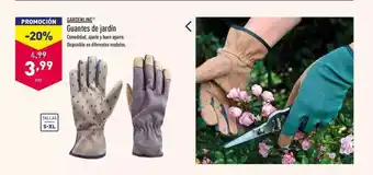 ALDI Gardeline Guantes de jardín par oferta