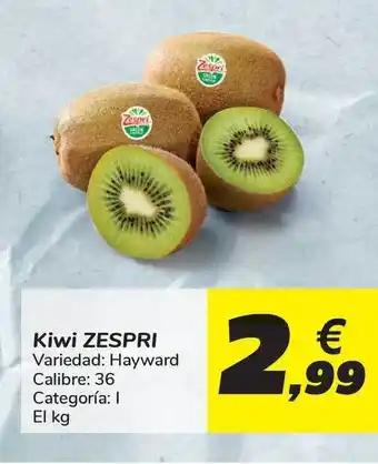 Carrefour Zespri Kiwi Hayward oferta