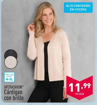 ALDI UP2FASHION Cárdigan con brillo oferta