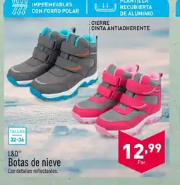 ALDI L&D Botas de nieve oferta