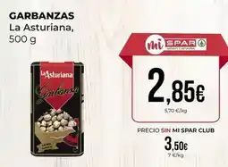 SPAR Gran Canaria La asturiana - garbanzas oferta