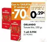 Supermercados Lupa Orlando - tomate frito oferta