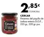 Supermercados Lupa Cárcar - pimientos del piquillo de lodosa enteros d.o.p oferta